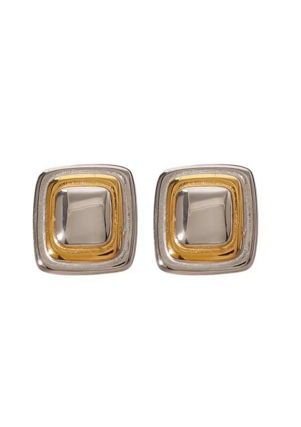 CLEO EARRINGS BICOLOR