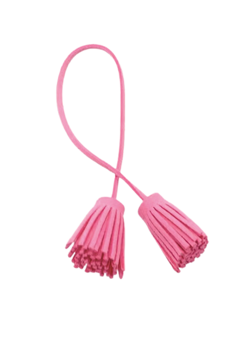 LEATHER TASSEL PENDANT