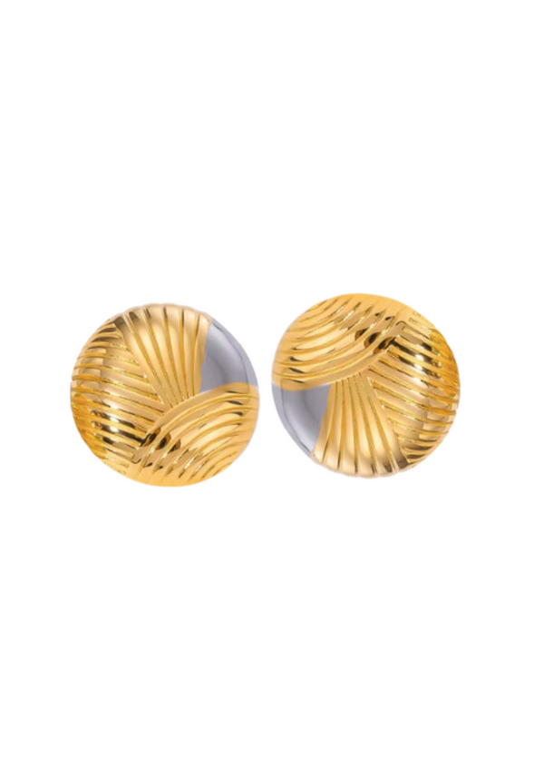 GIOIA EARRINGS BICOLOR