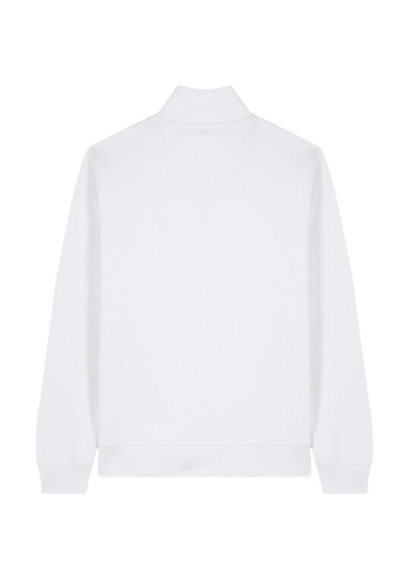 RESORT ZIPPER SWEATER WHITE