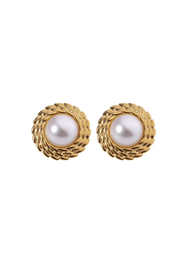 GEORGIA EARRINGS PEARL