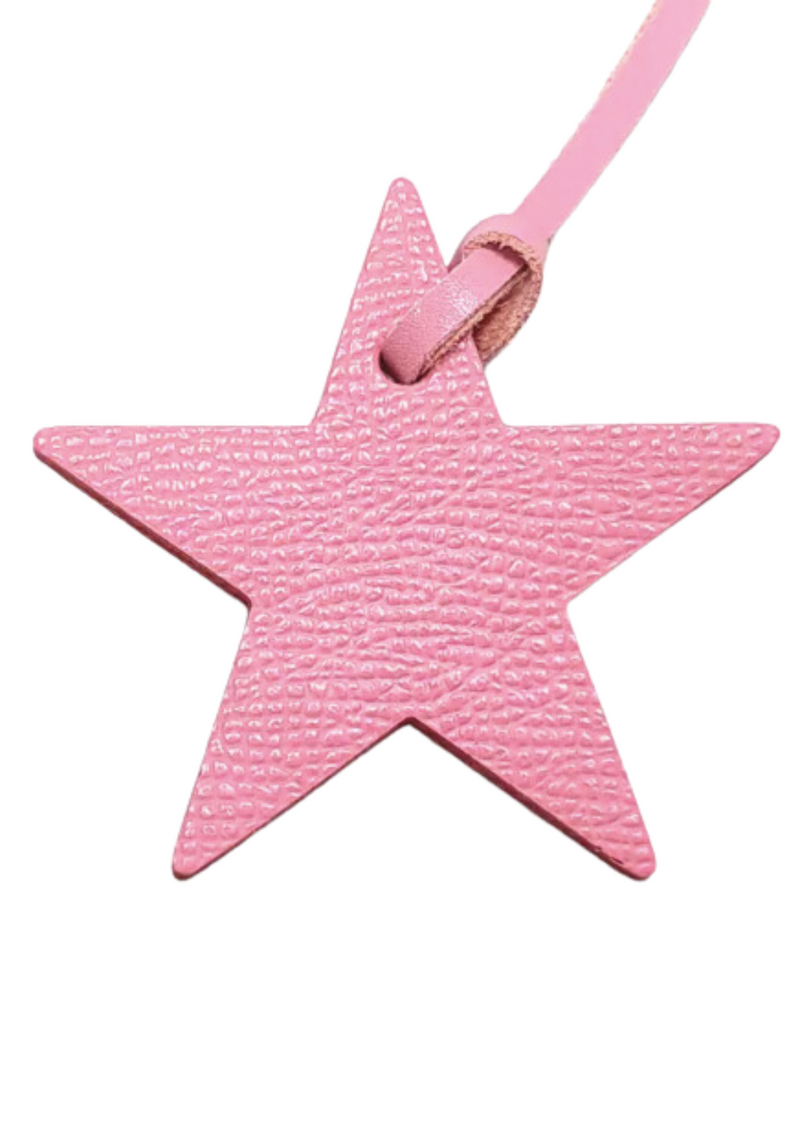 LEATHER STAR PENDANT