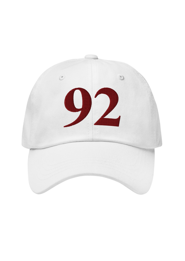 92 CAP WHITE
