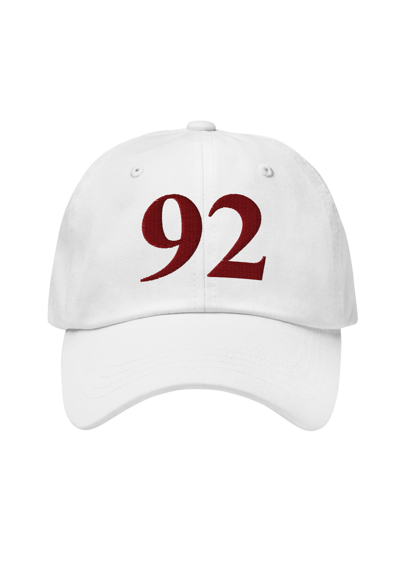 92 CAP WHITE