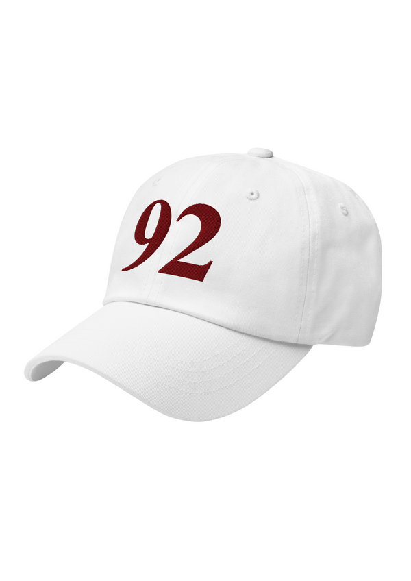 92 CAP WHITE