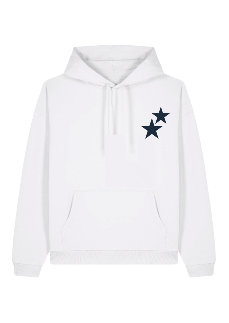 STAR HOODIE WHITE