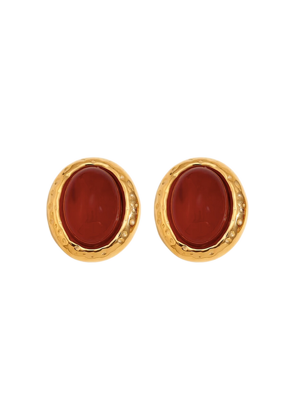 GIANNA EARRINGS RED