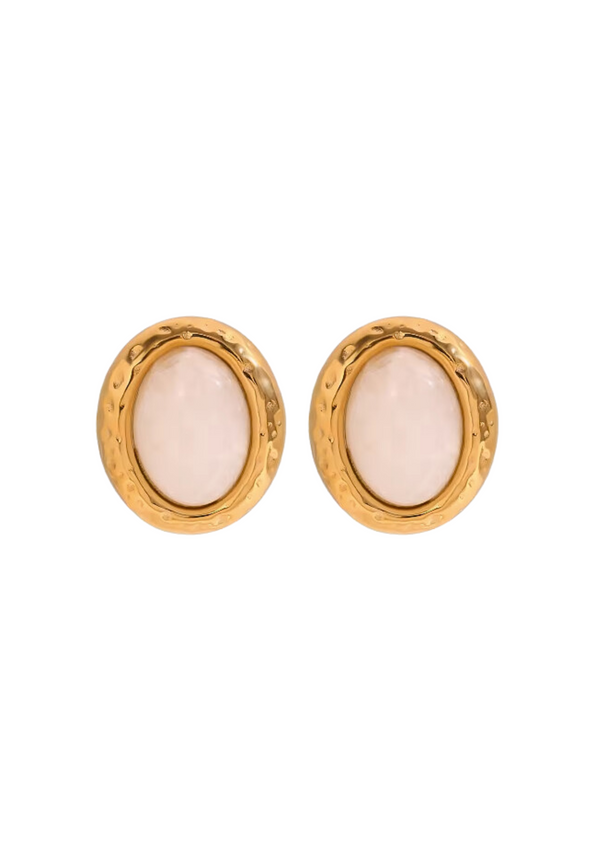 GIANNA EARRINGS WHITE