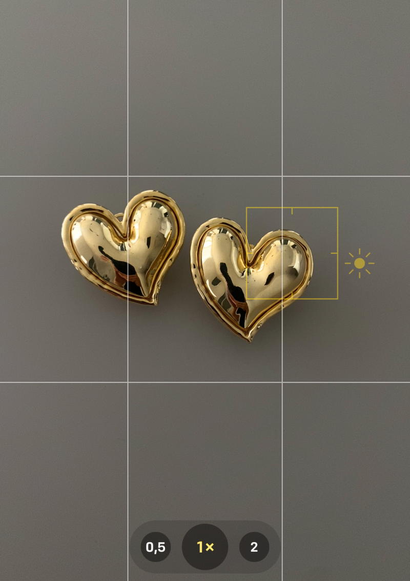 AMORE EARRINGS GOLD