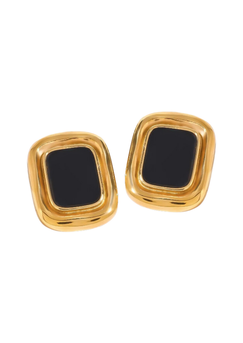 GIA EARRINGS BLACK VELVET